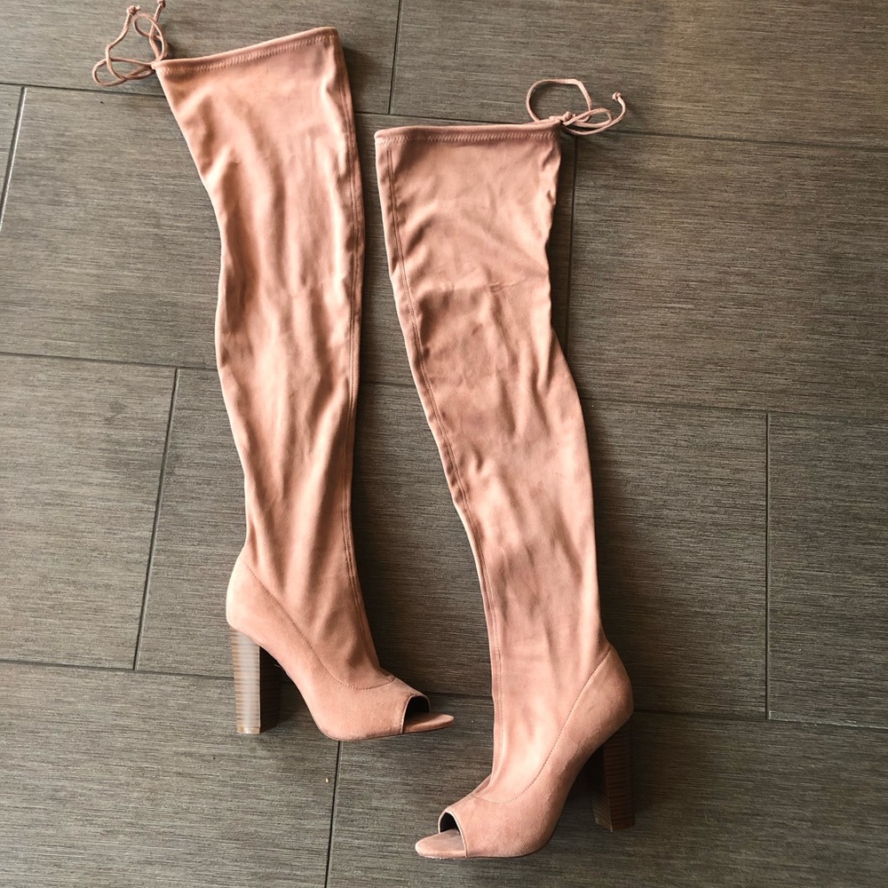 Knee high boots